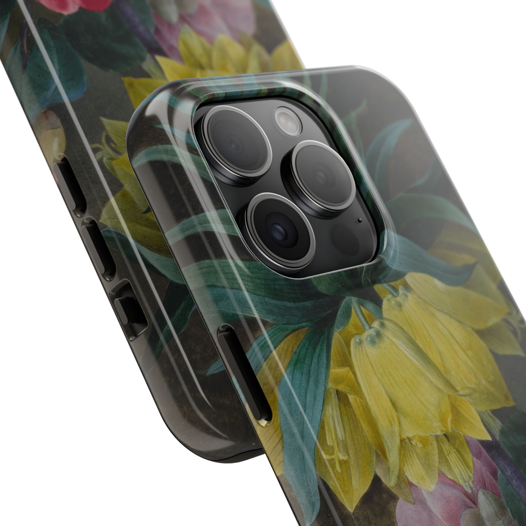 Moody Peonies Phone Case - Image 58