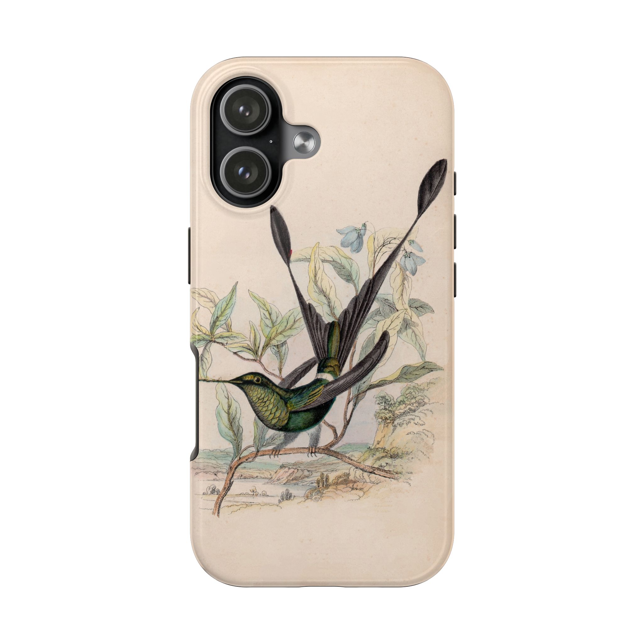 Racket Tailed Hummingbird Phone Case - Image 97
