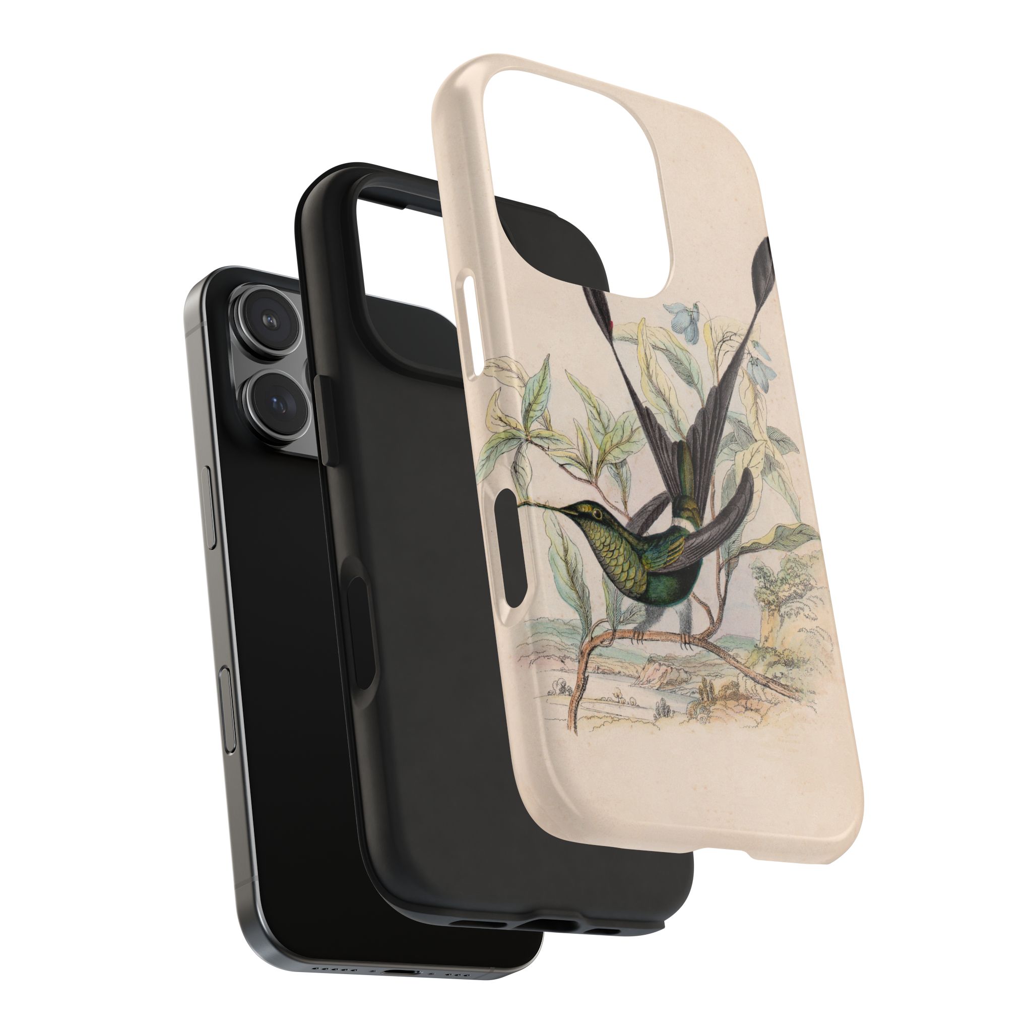 Racket Tailed Hummingbird Phone Case - Image 71