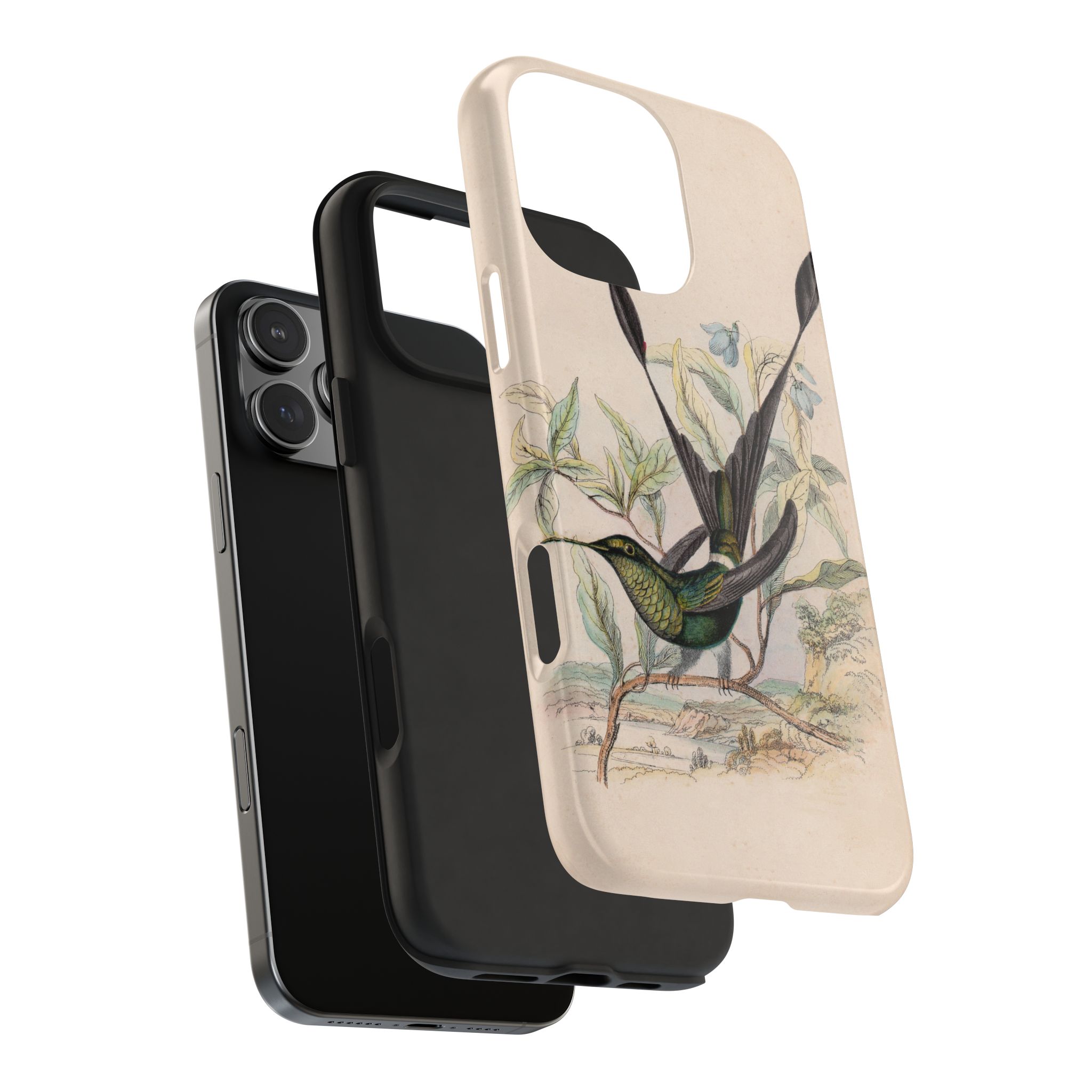 Racket Tailed Hummingbird Phone Case - Image 74