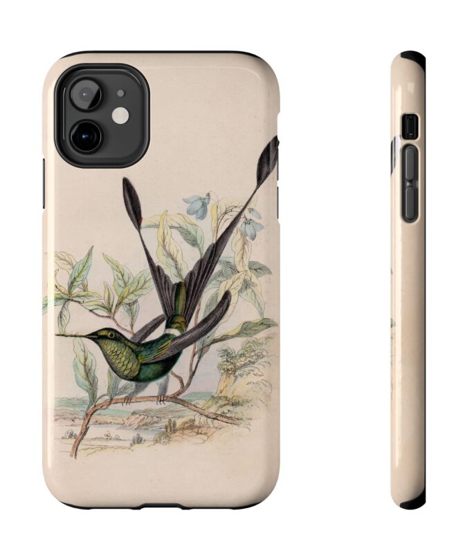 Racket Tailed Hummingbird Phone Case