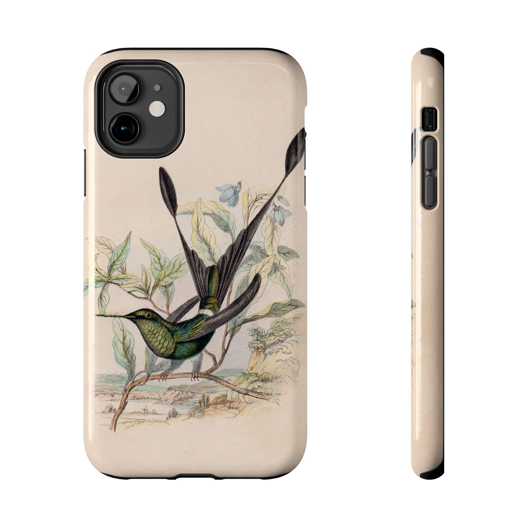 Racket Tailed Hummingbird Phone Case