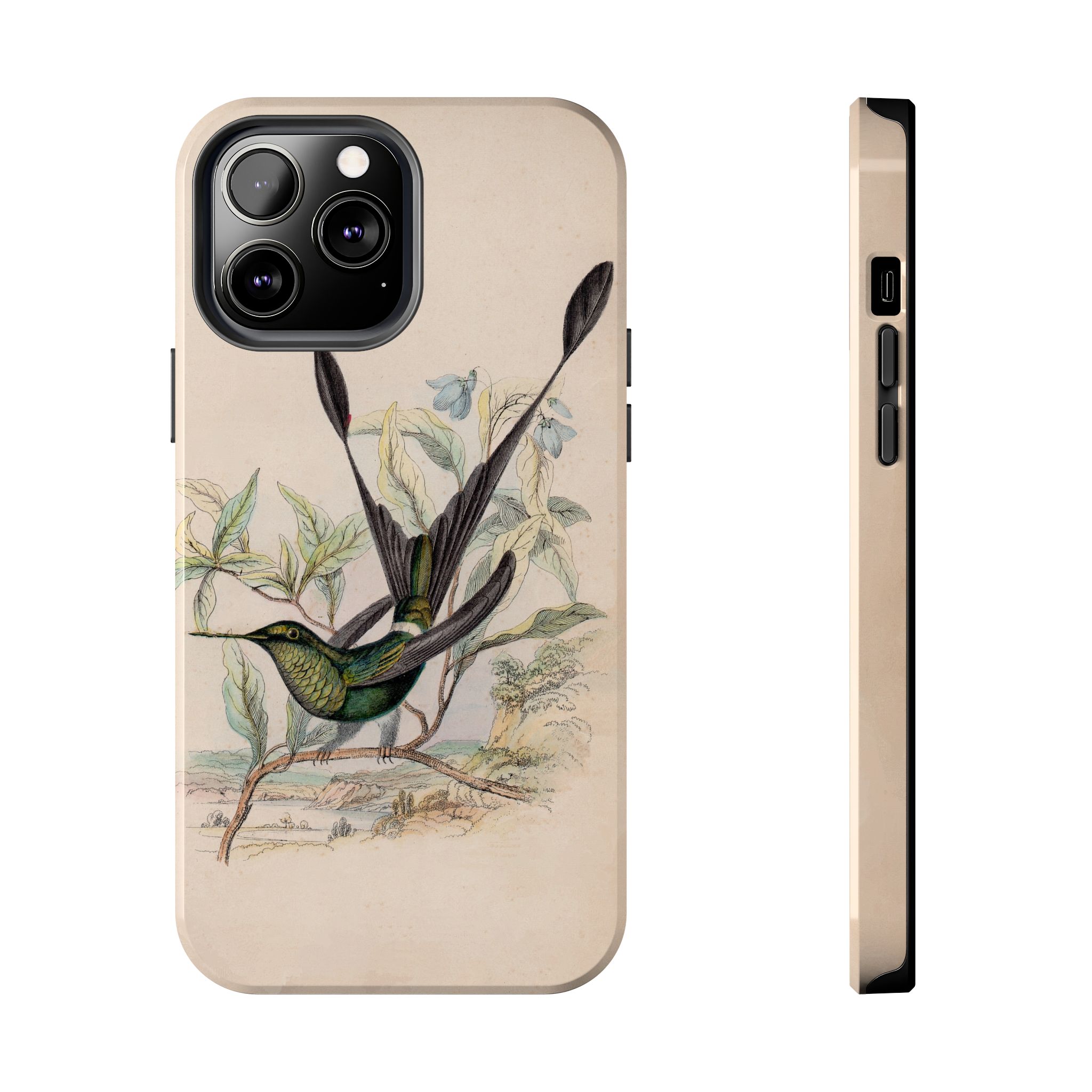 Racket Tailed Hummingbird Phone Case - Image 41