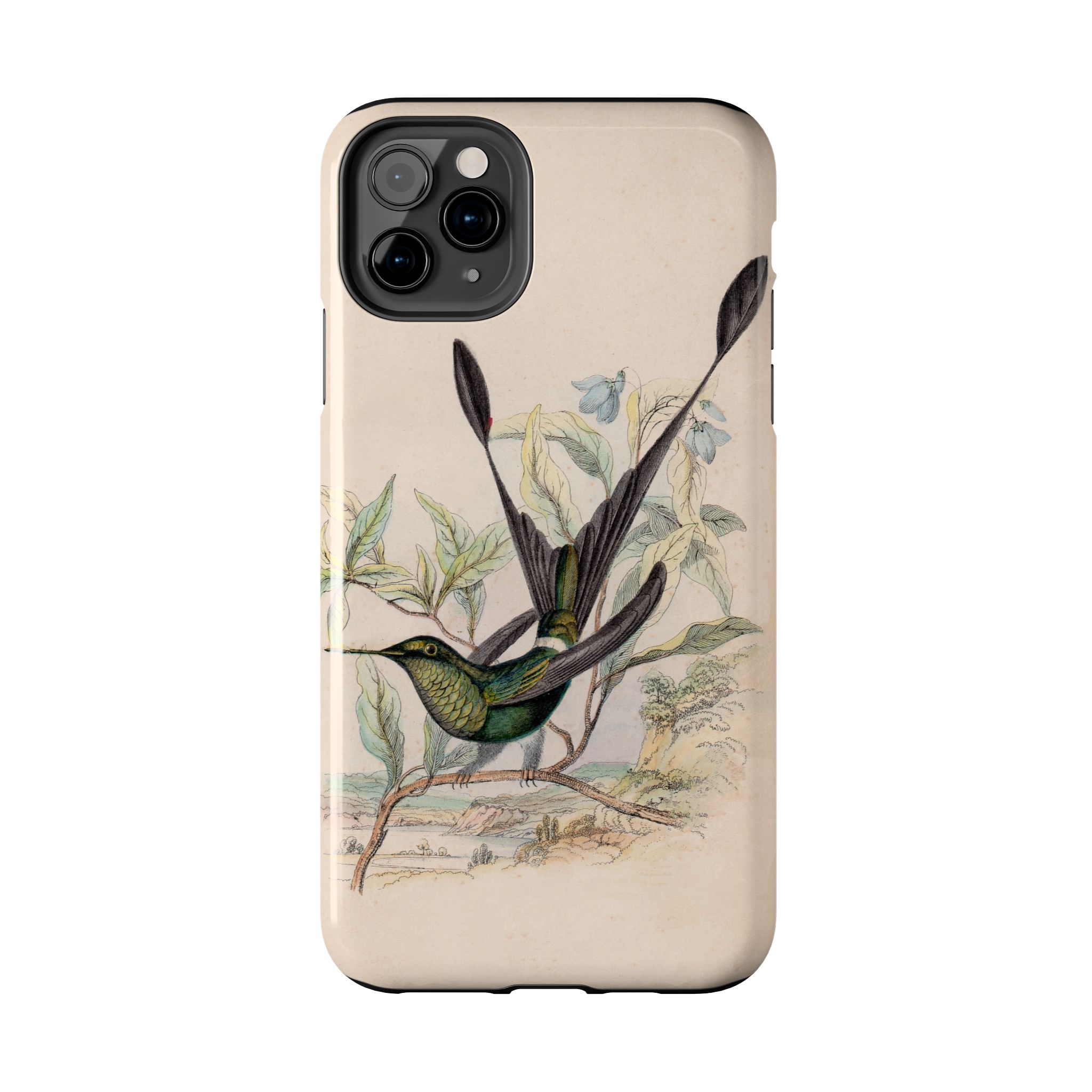 Racket Tailed Hummingbird Phone Case - Image 10