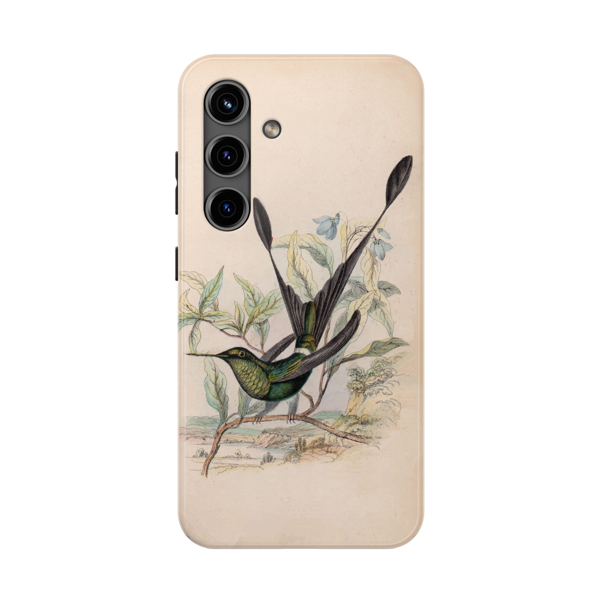Racket Tailed Hummingbird Phone Case - Image 81
