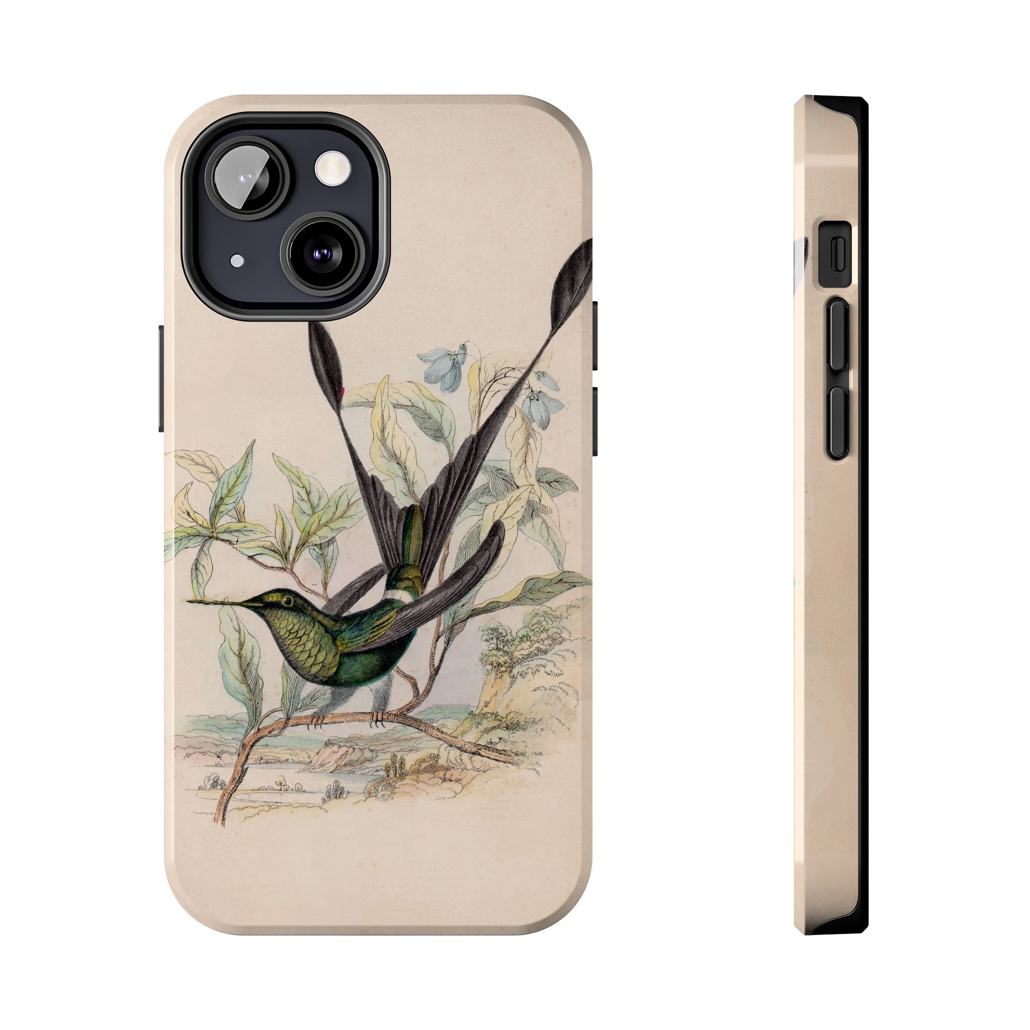 Racket Tailed Hummingbird Phone Case - Image 33