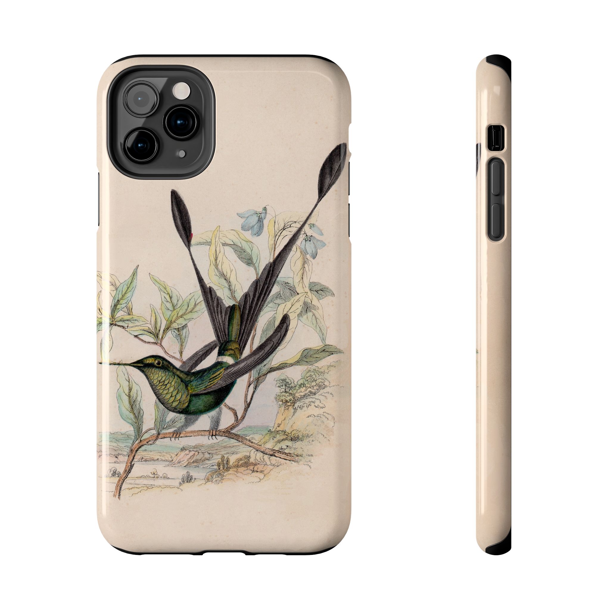 Racket Tailed Hummingbird Phone Case - Image 9