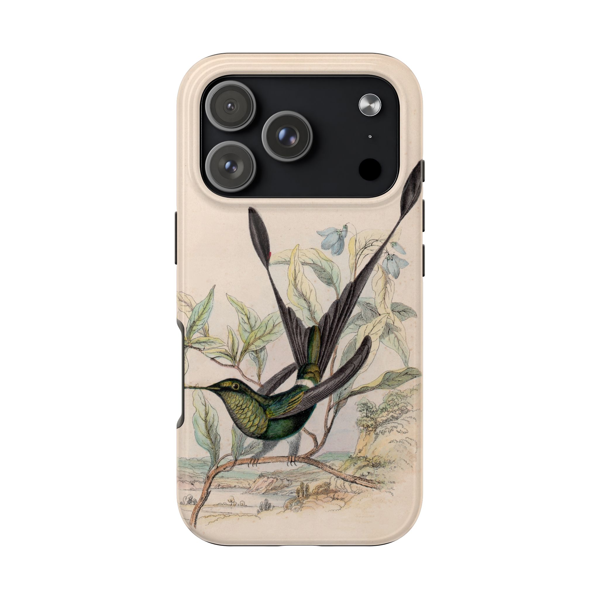 Racket Tailed Hummingbird Phone Case - Image 98