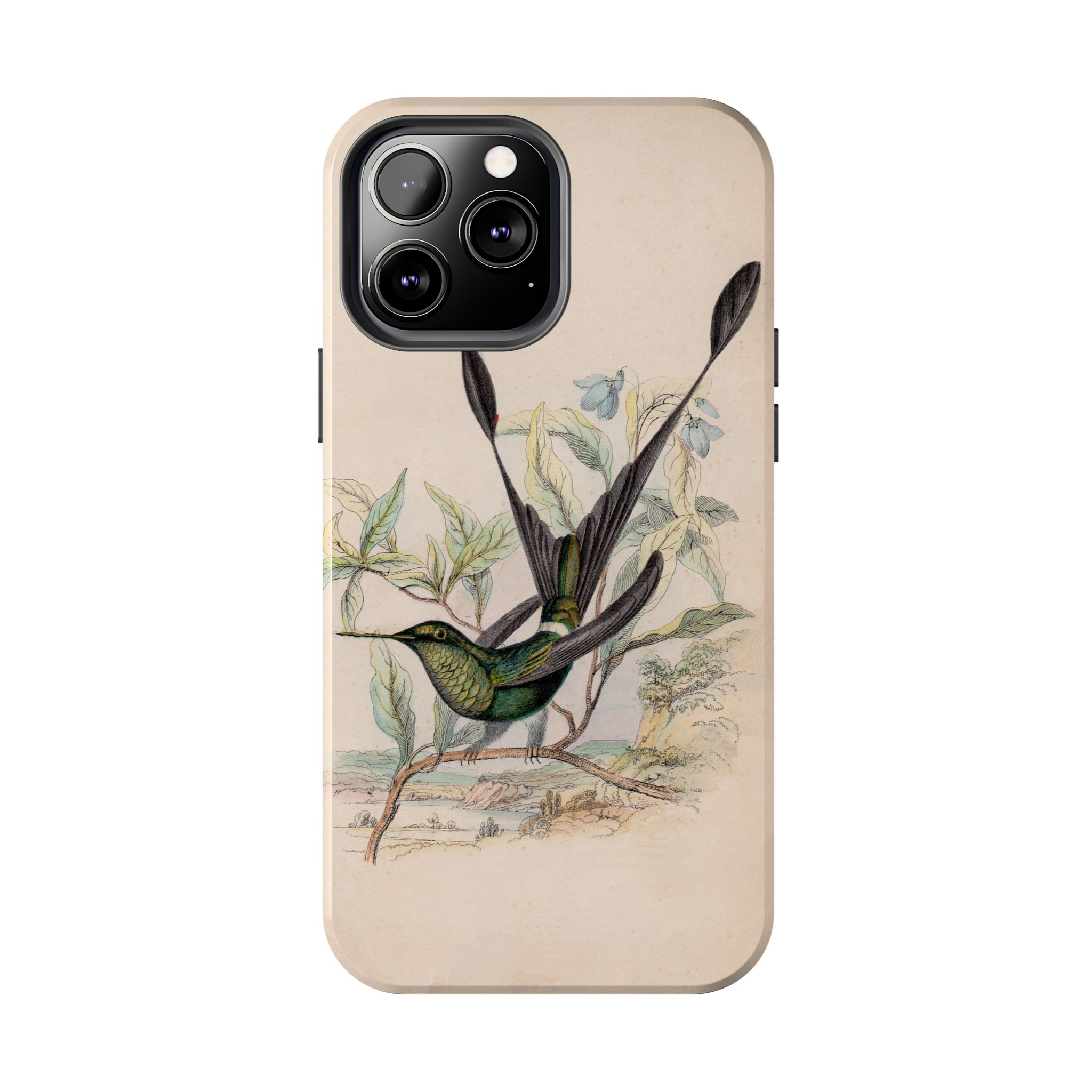 Racket Tailed Hummingbird Phone Case - Image 42