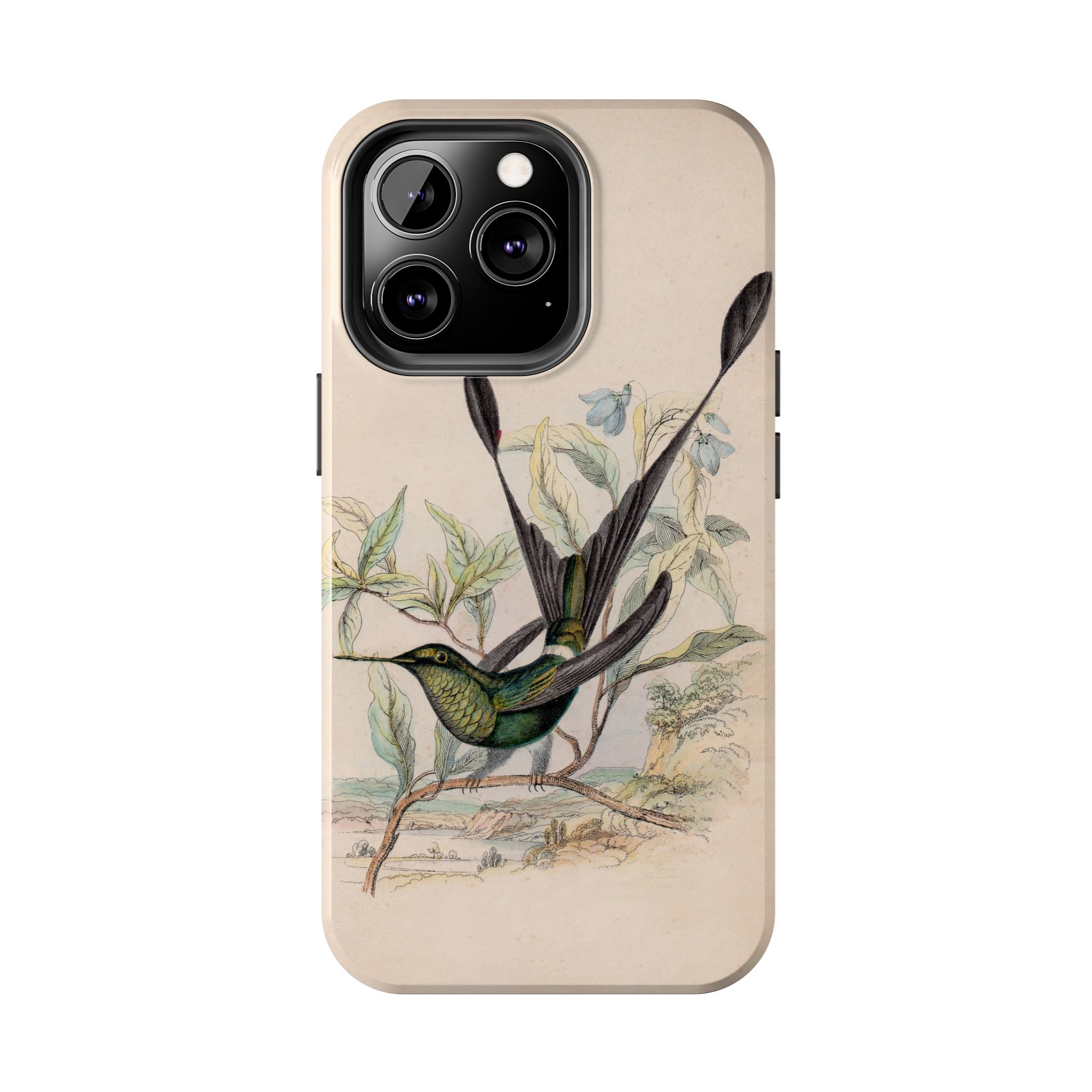 Racket Tailed Hummingbird Phone Case - Image 38