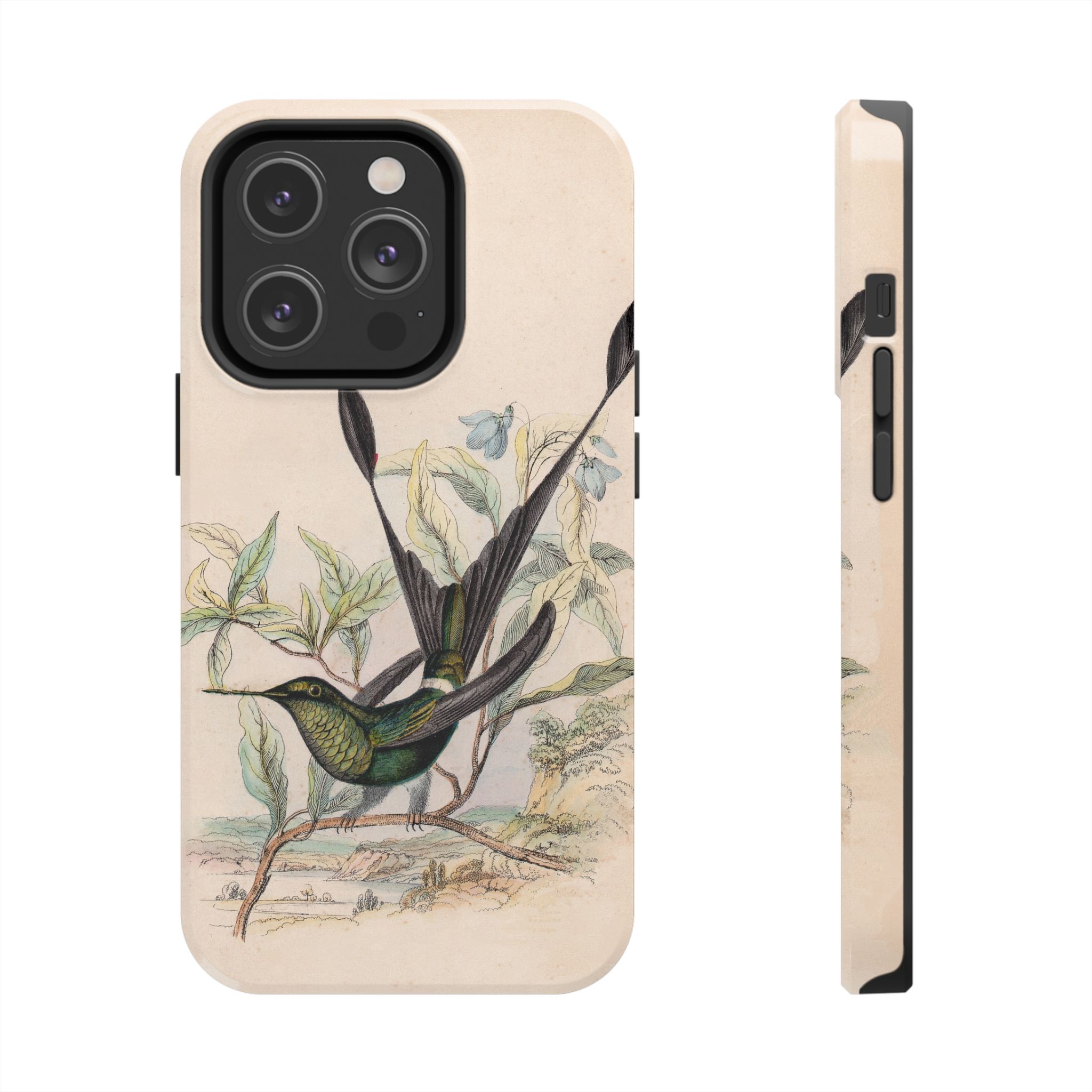 Racket Tailed Hummingbird Phone Case - Image 47
