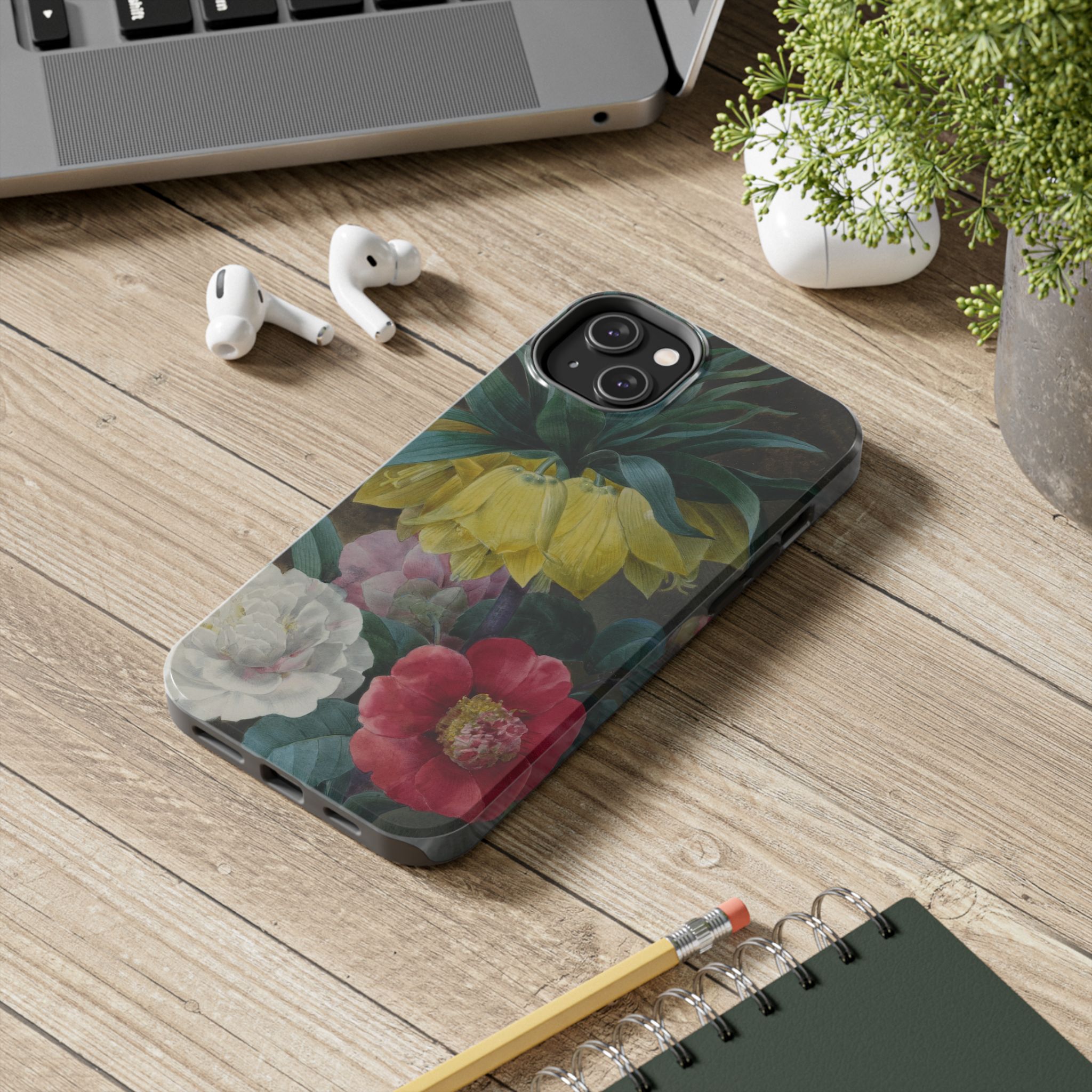 Moody Peonies Phone Case - Image 52
