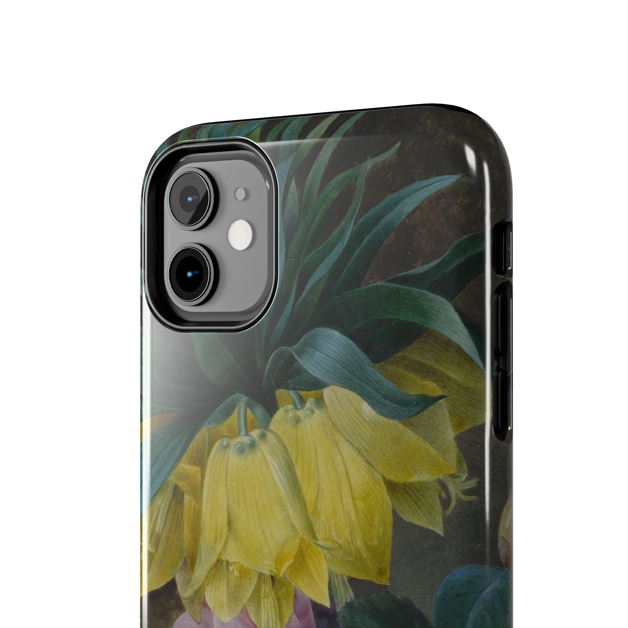 Moody Peonies Phone Case - Image 4