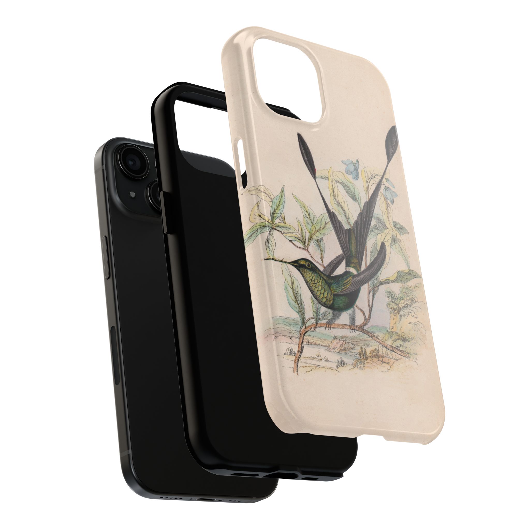 Racket Tailed Hummingbird Phone Case - Image 56