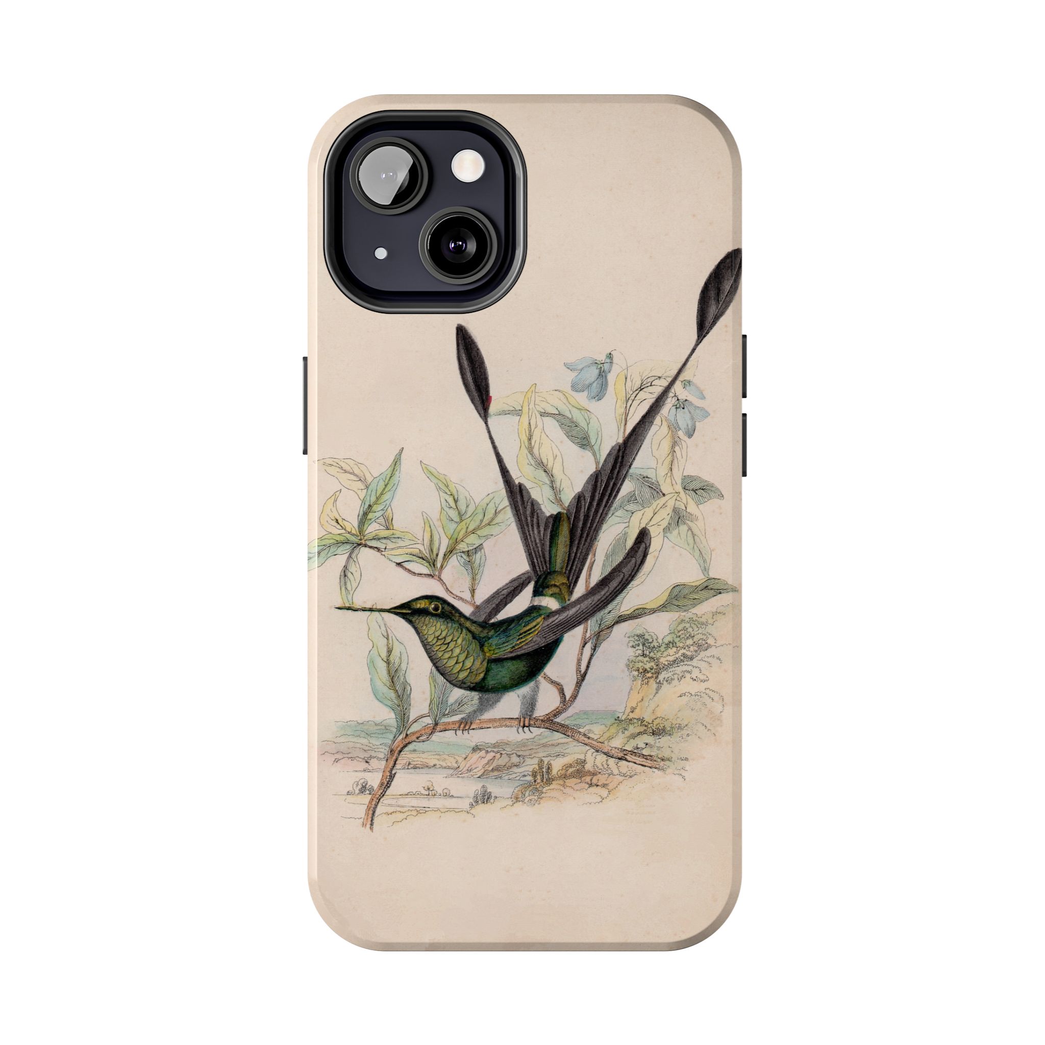 Racket Tailed Hummingbird Phone Case - Image 30