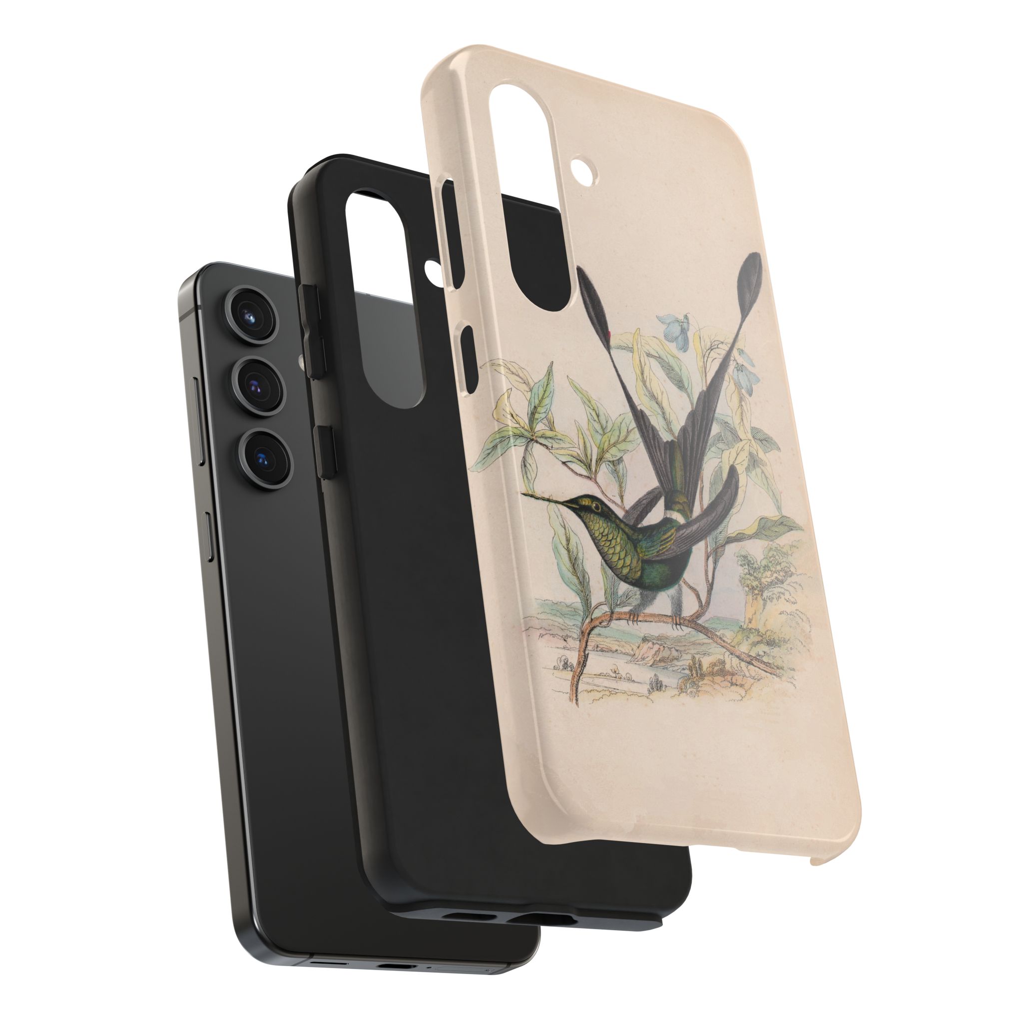 Racket Tailed Hummingbird Phone Case - Image 84