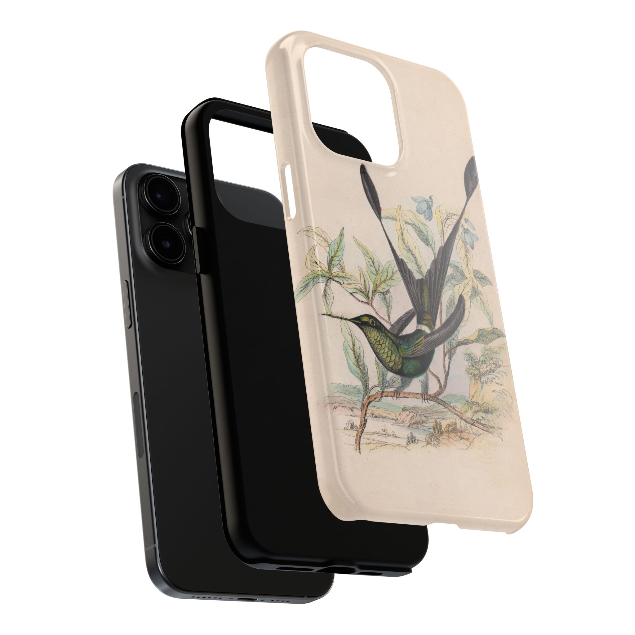 Racket Tailed Hummingbird Phone Case - Image 68