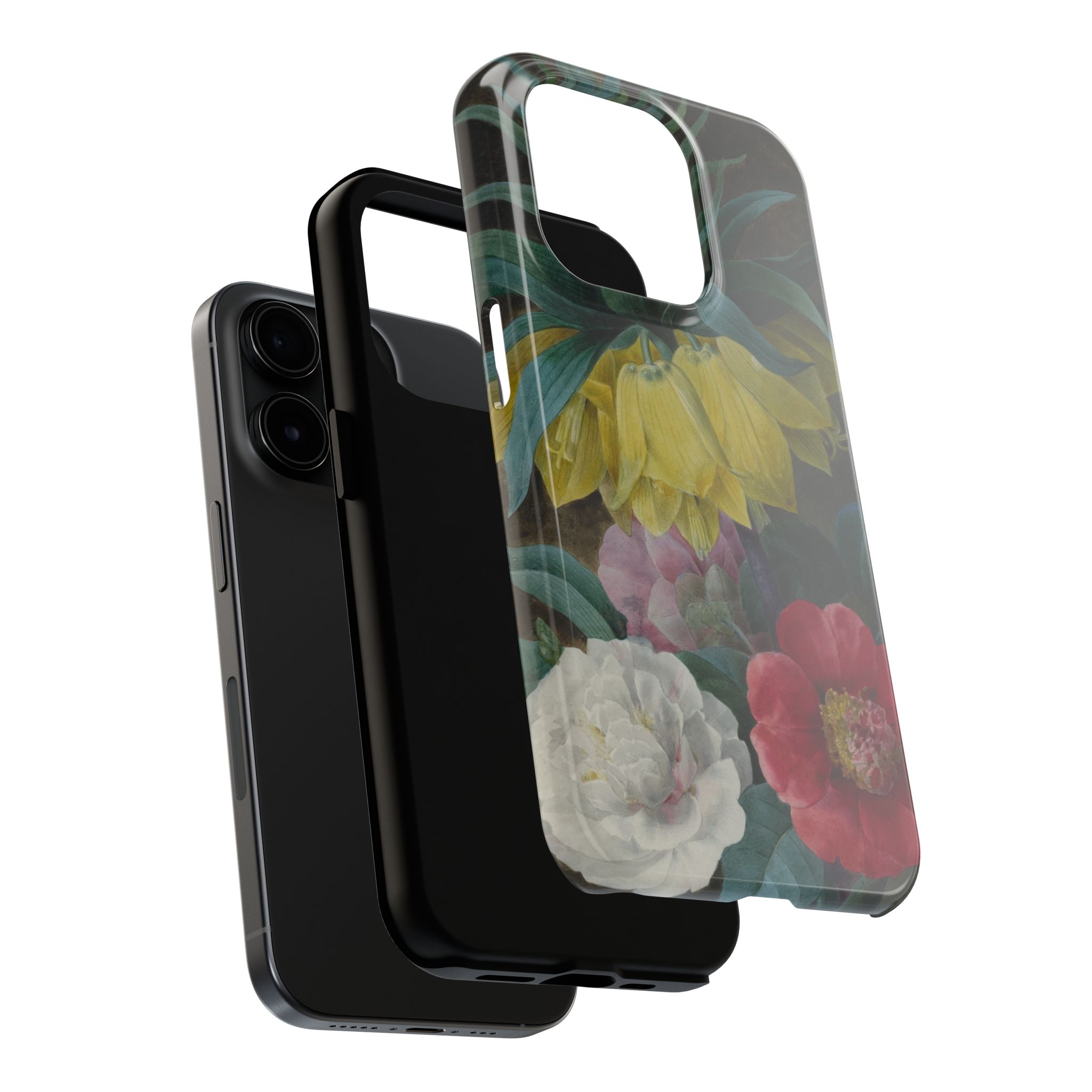 Moody Peonies Phone Case - Image 60