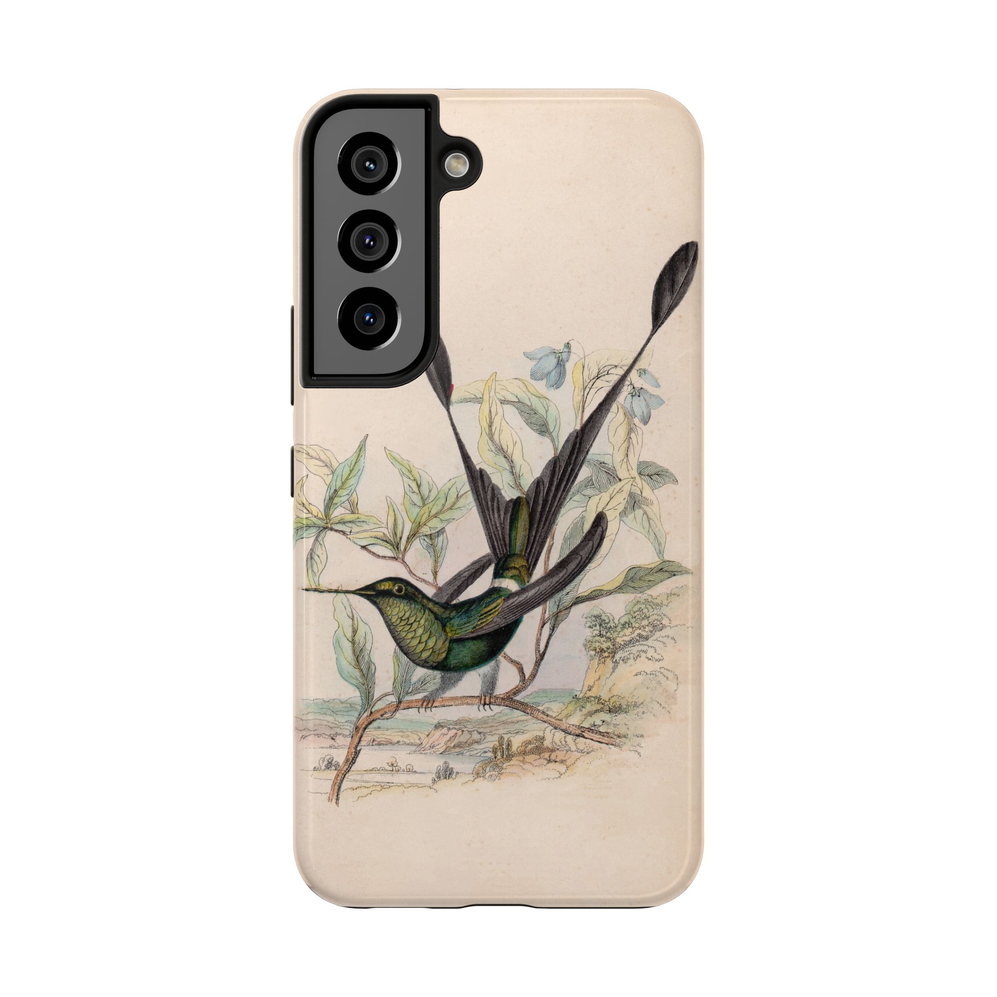 Racket Tailed Hummingbird Phone Case - Image 89