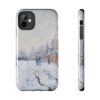 City Snow Scene Phone Case