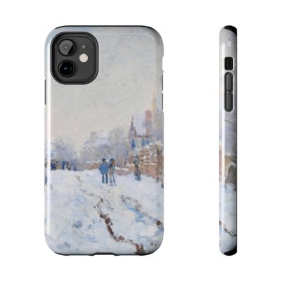City Snow Scene Phone Case