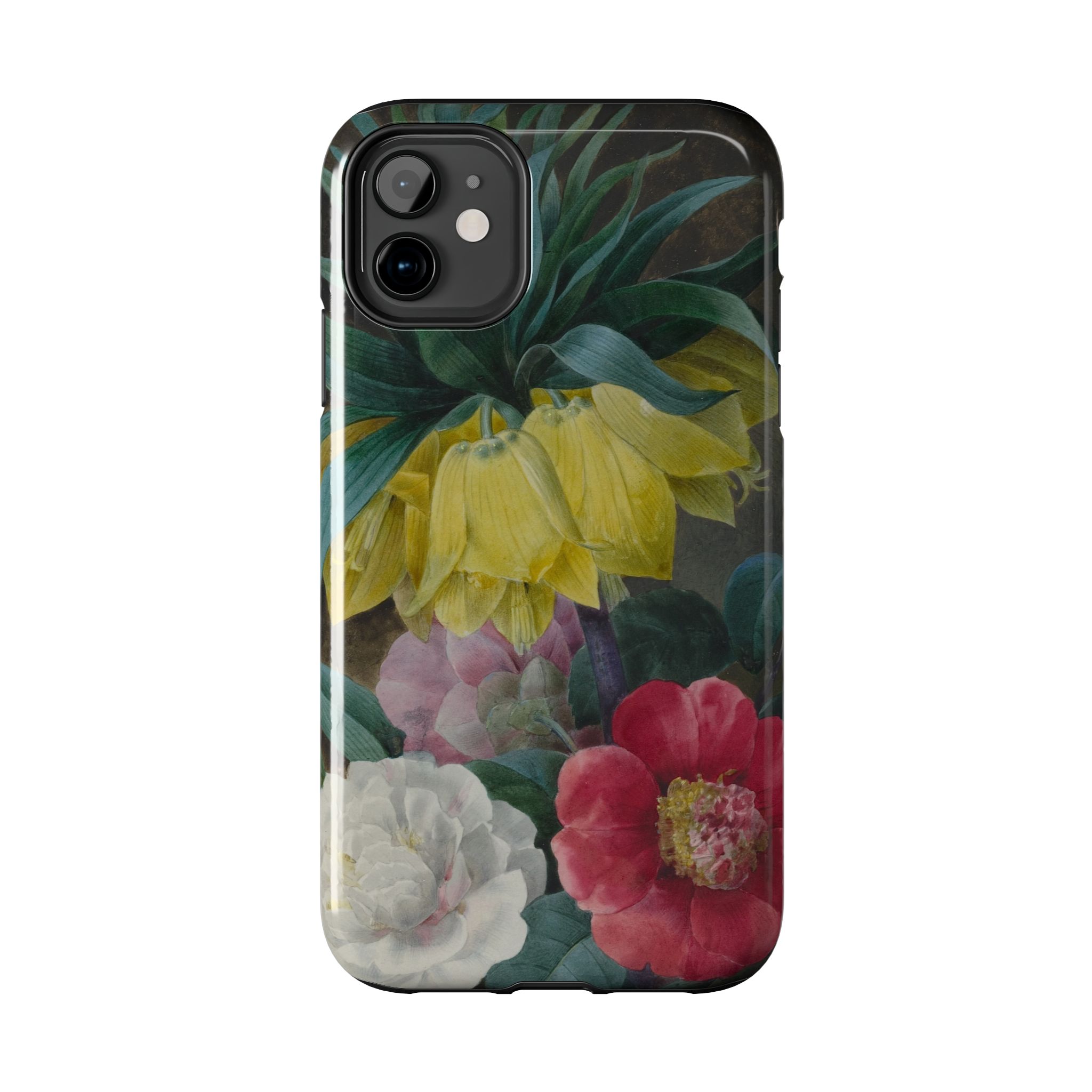 Moody Peonies Phone Case - Image 2