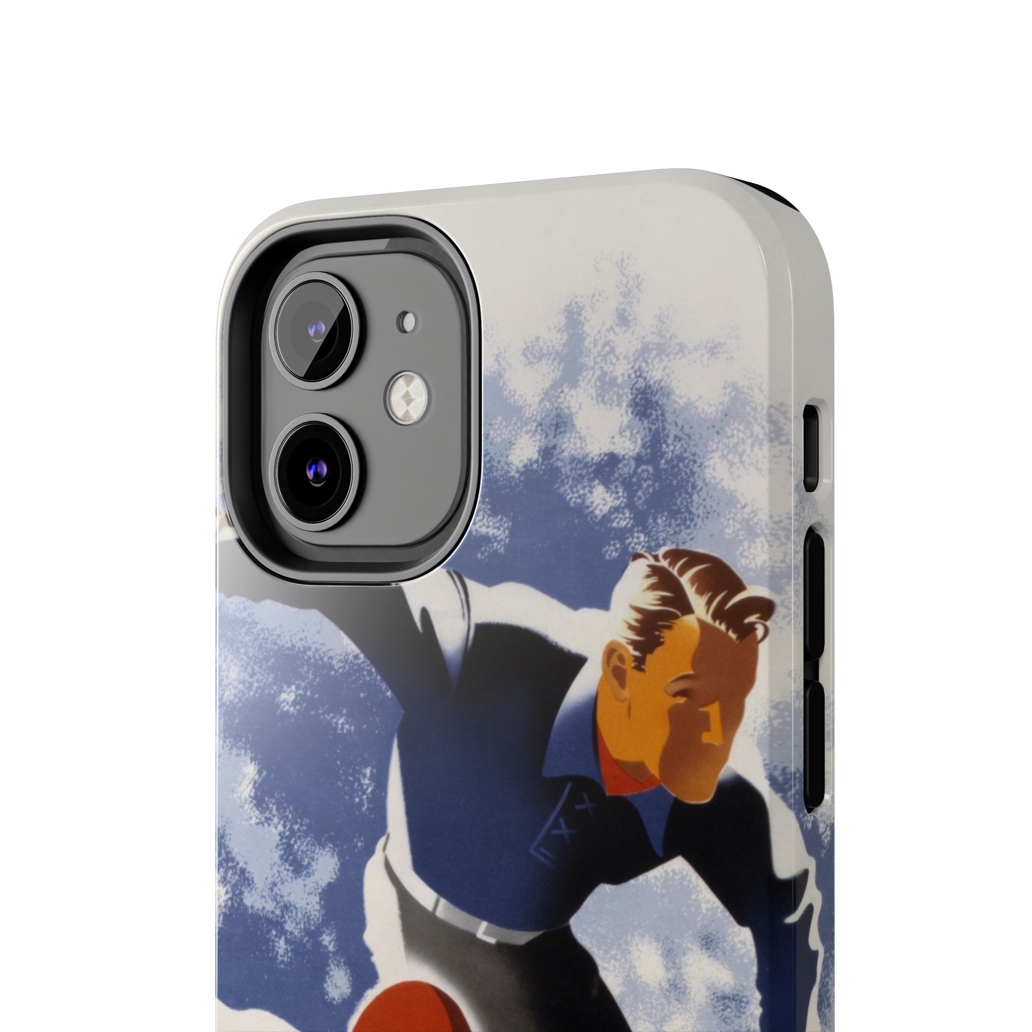 1940s Skiers Phone Case - Image 20
