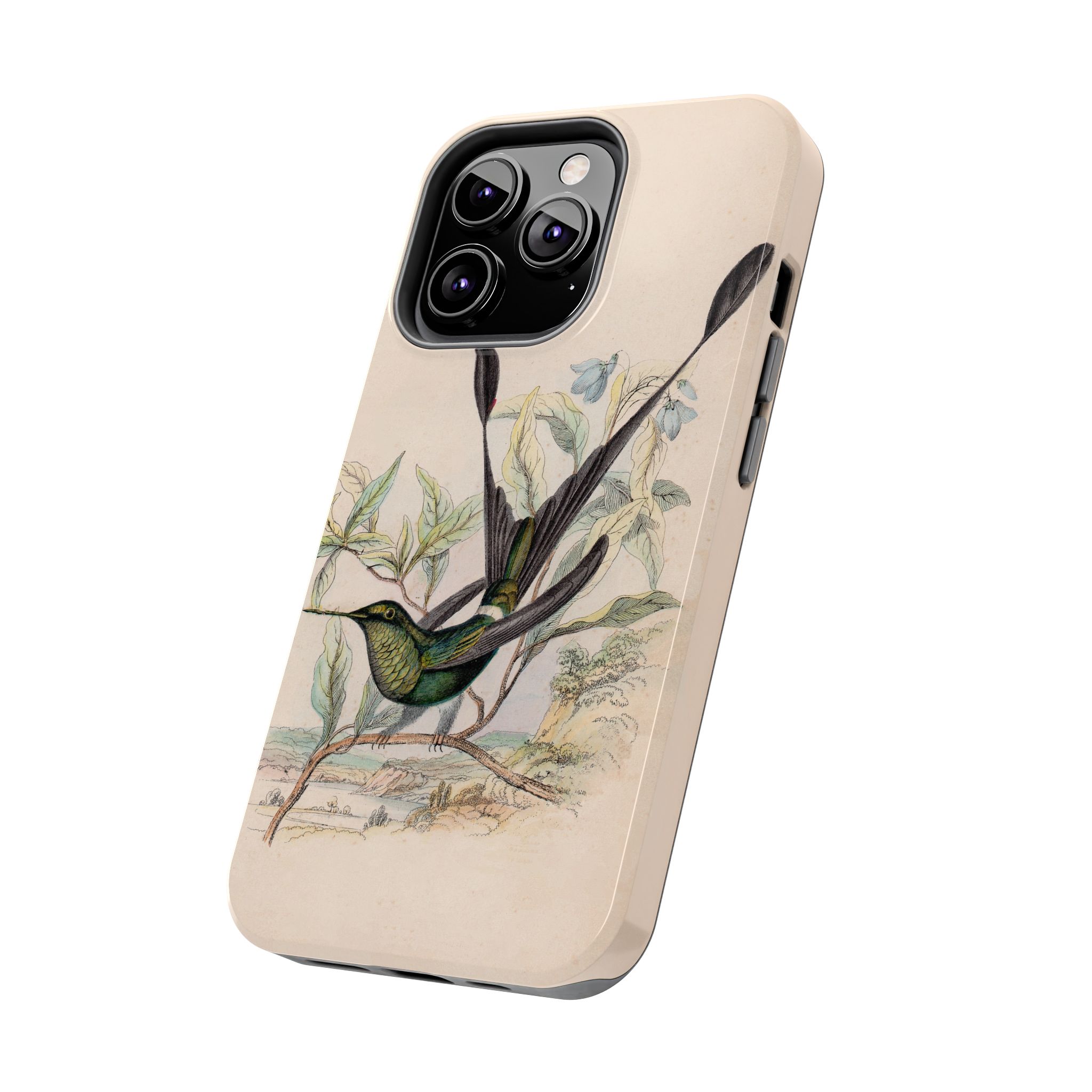 Racket Tailed Hummingbird Phone Case - Image 39