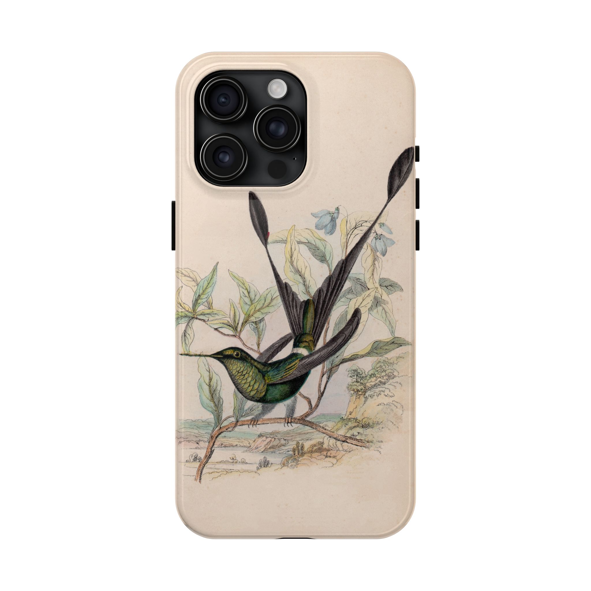Racket Tailed Hummingbird Phone Case - Image 65