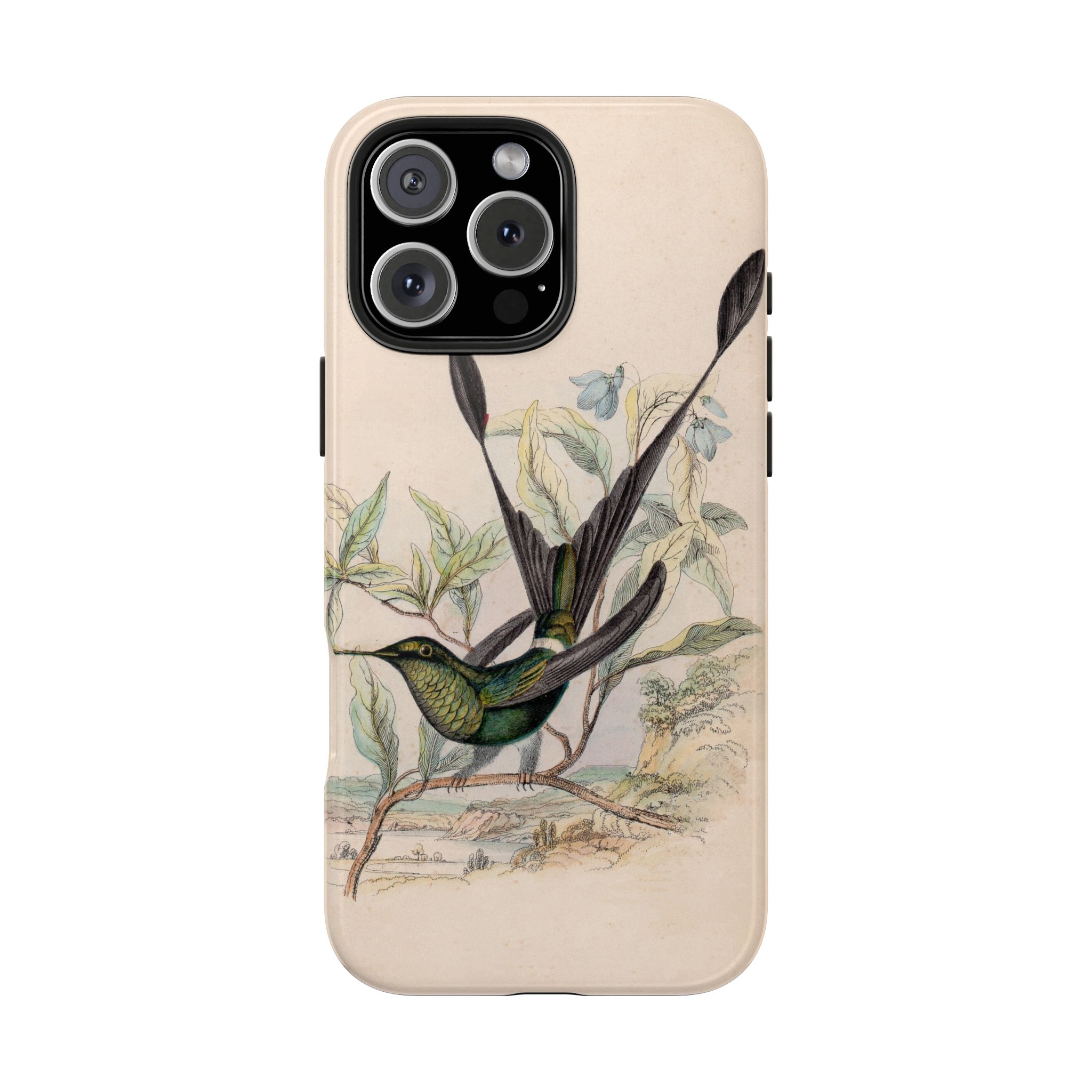 Racket Tailed Hummingbird Phone Case - Image 72