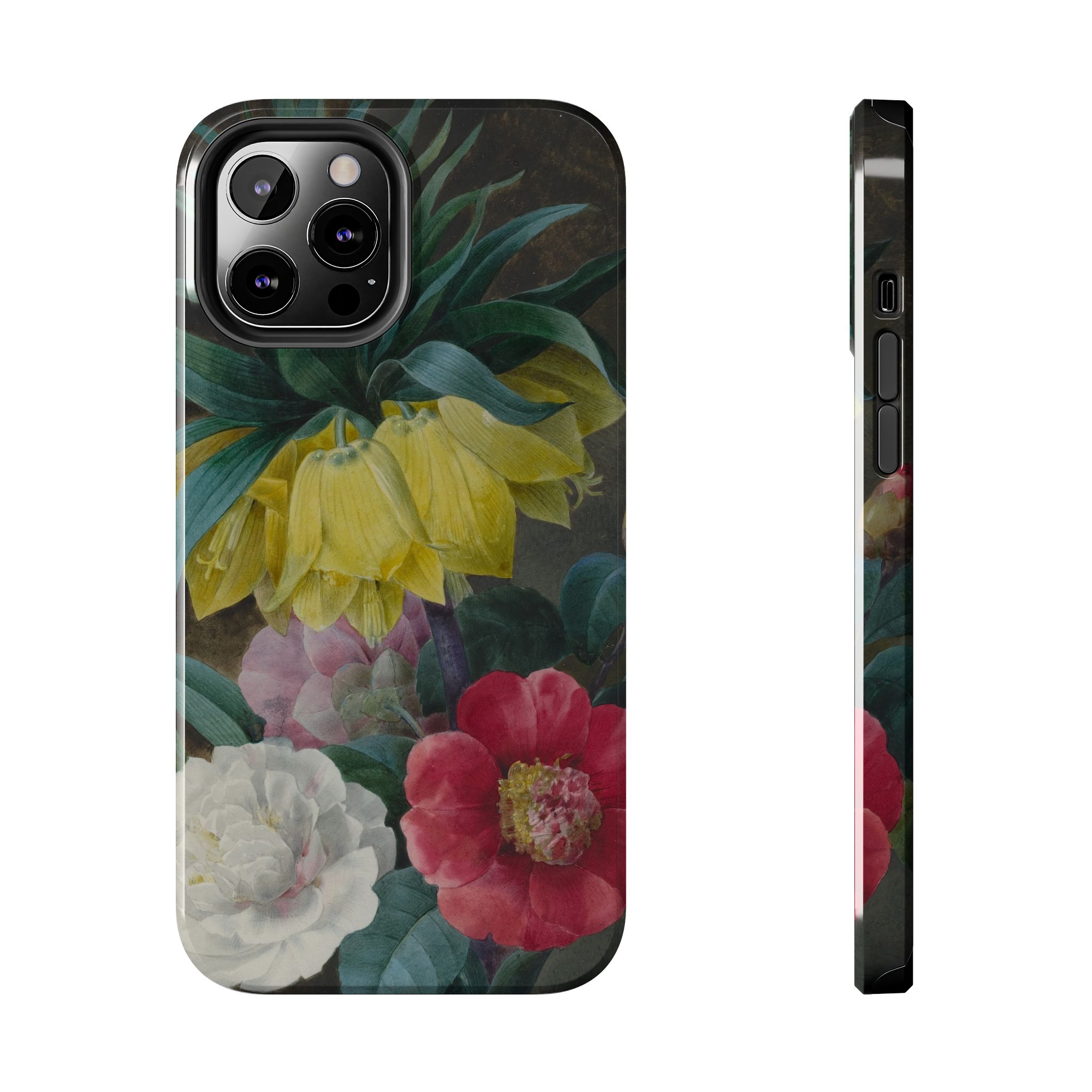 Moody Peonies Phone Case - Image 25