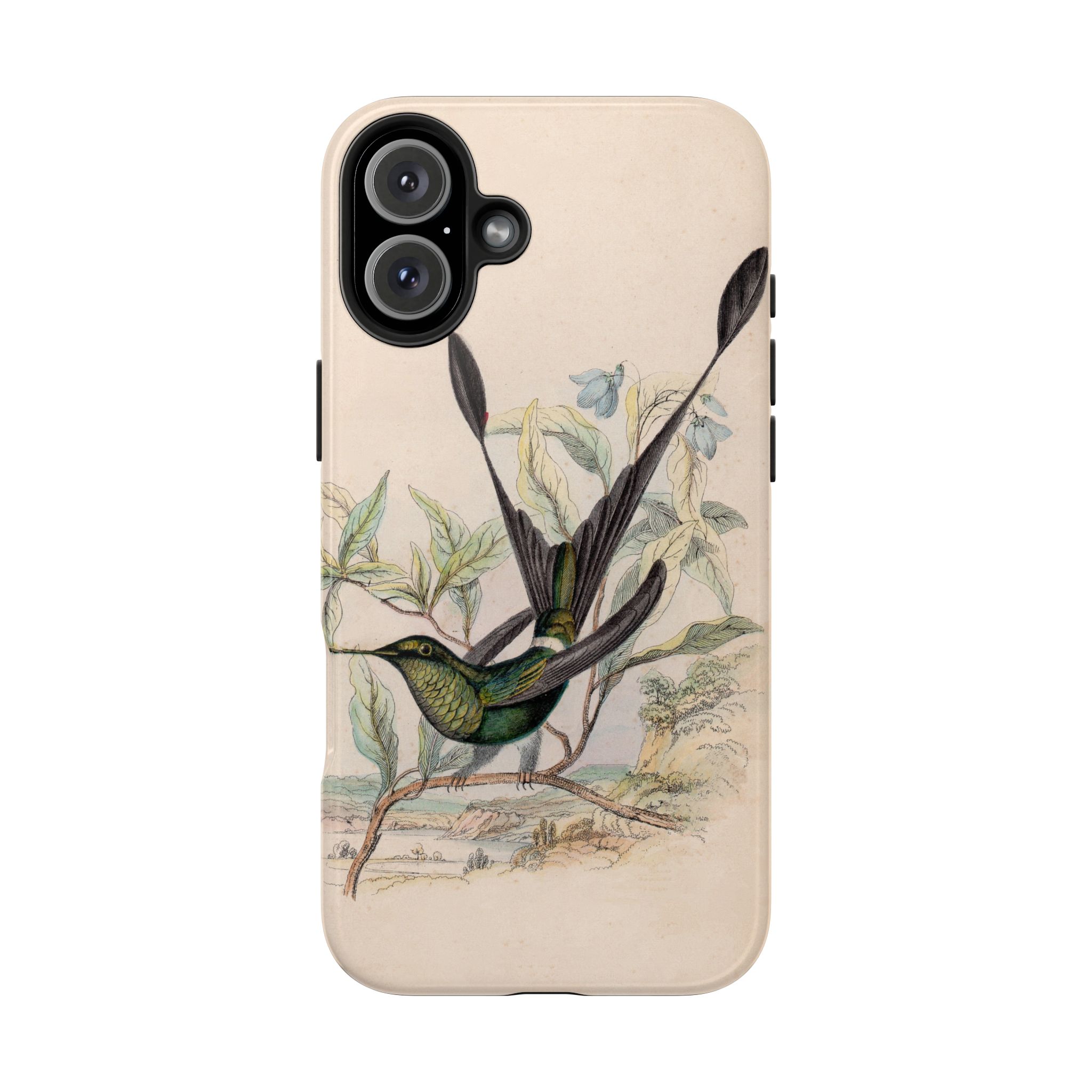 Racket Tailed Hummingbird Phone Case - Image 78