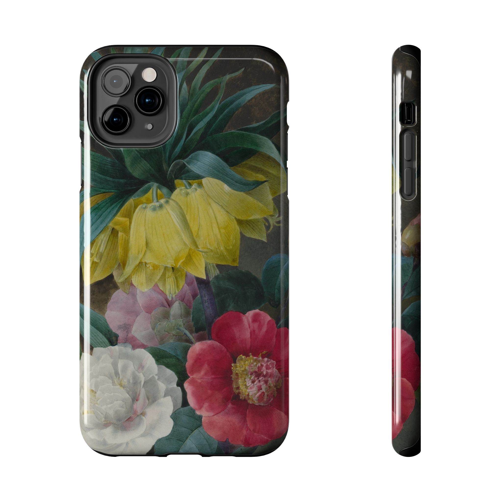 Moody Peonies Phone Case - Image 9