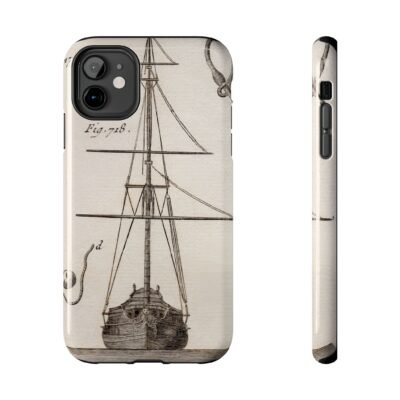 18th C.  Sailboat iPhone Case