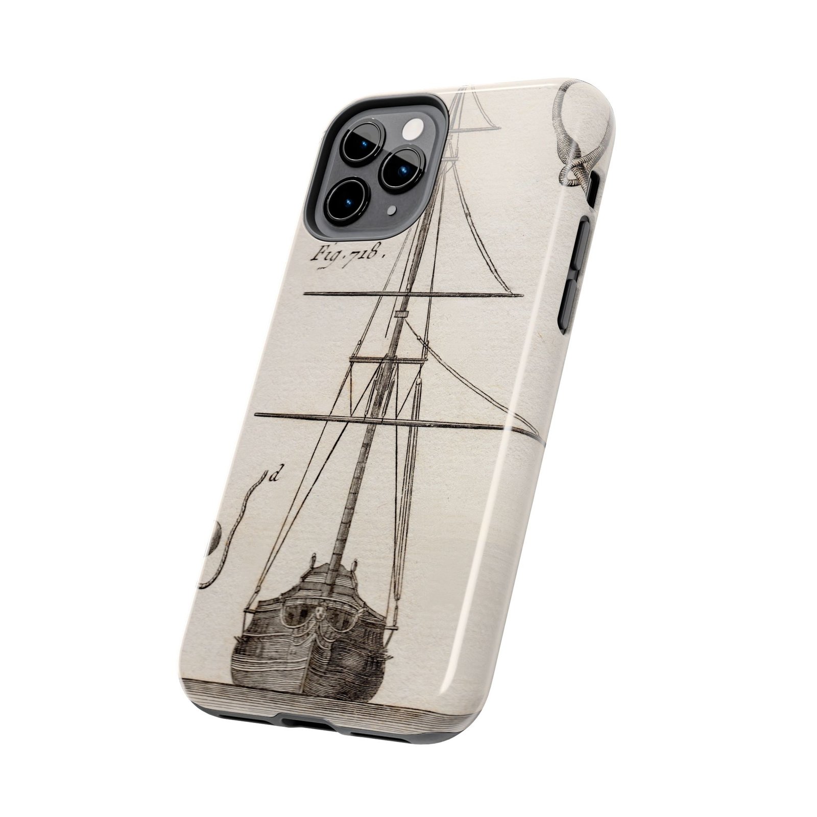 18th C. Sailboat iPhone Case - Image 6