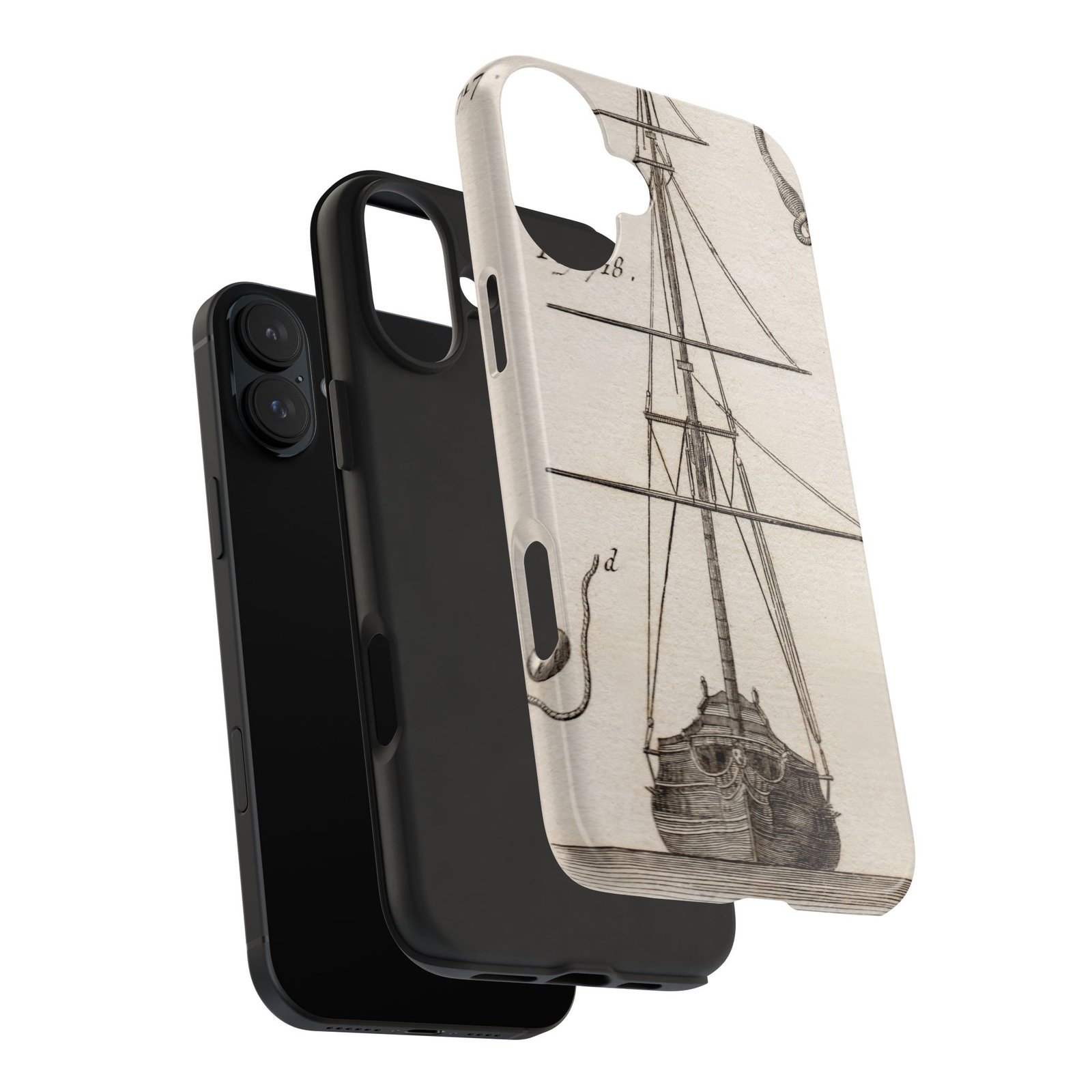 18th C. Sailboat iPhone Case - Image 47