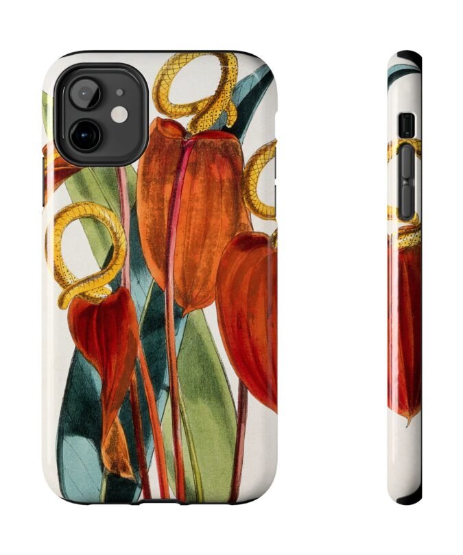Flamingo Flower Phone Case