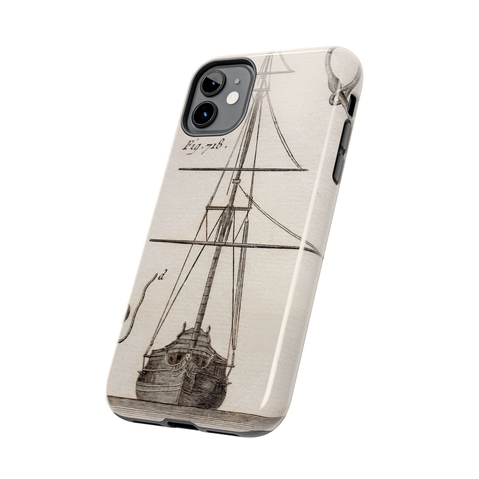 18th C. Sailboat iPhone Case - Image 3